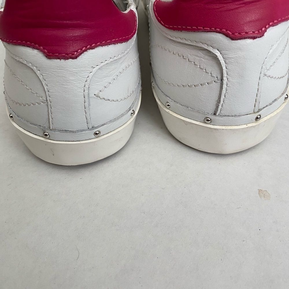 EUC Rebecca Minkoff Leather sneakers. Size 9.5 Original Box - Picture 13 of 16